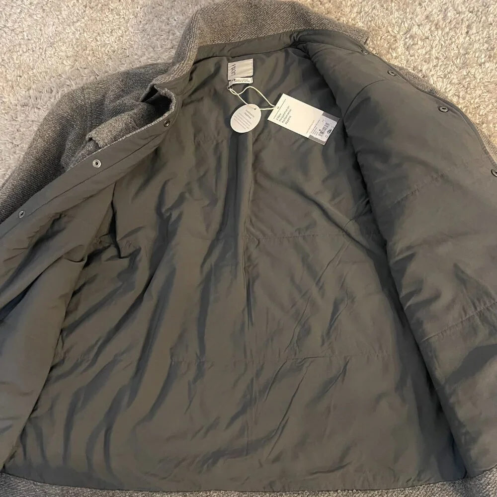 Vuori Plymouth Wool Shirt Jacket L Italian Wool NWT